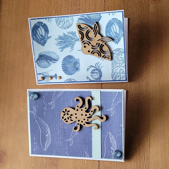 SOLD OUT! Set of 9 Handmade Cards - Picture 5 of 7